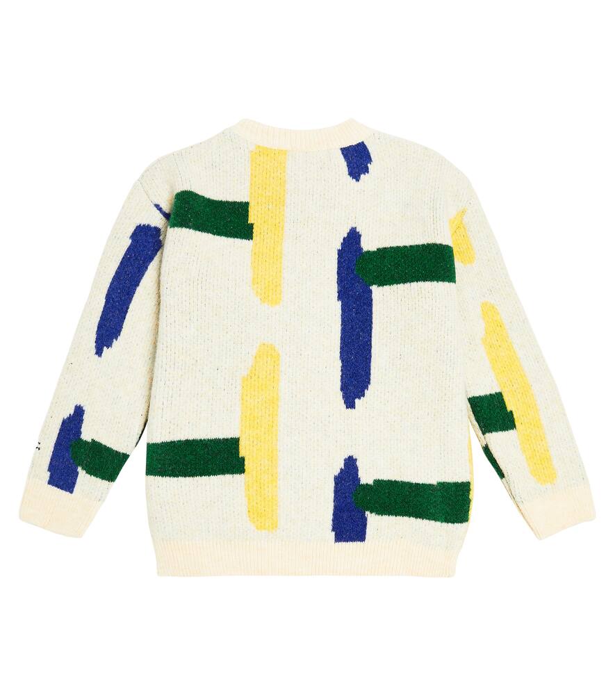 Bobo Choses Geometric jacquard sweater