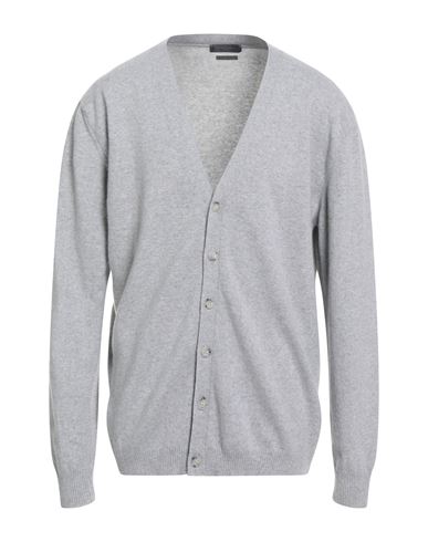 Man Cardigan Light grey Size XXL Wool, Cashmere