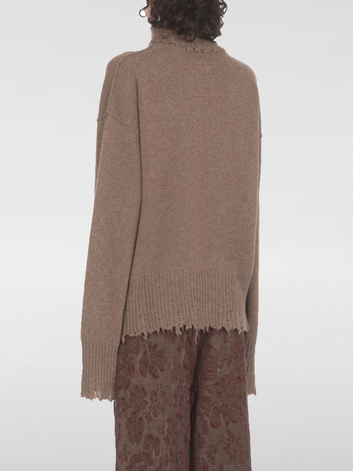 High-neck sweater - Grey