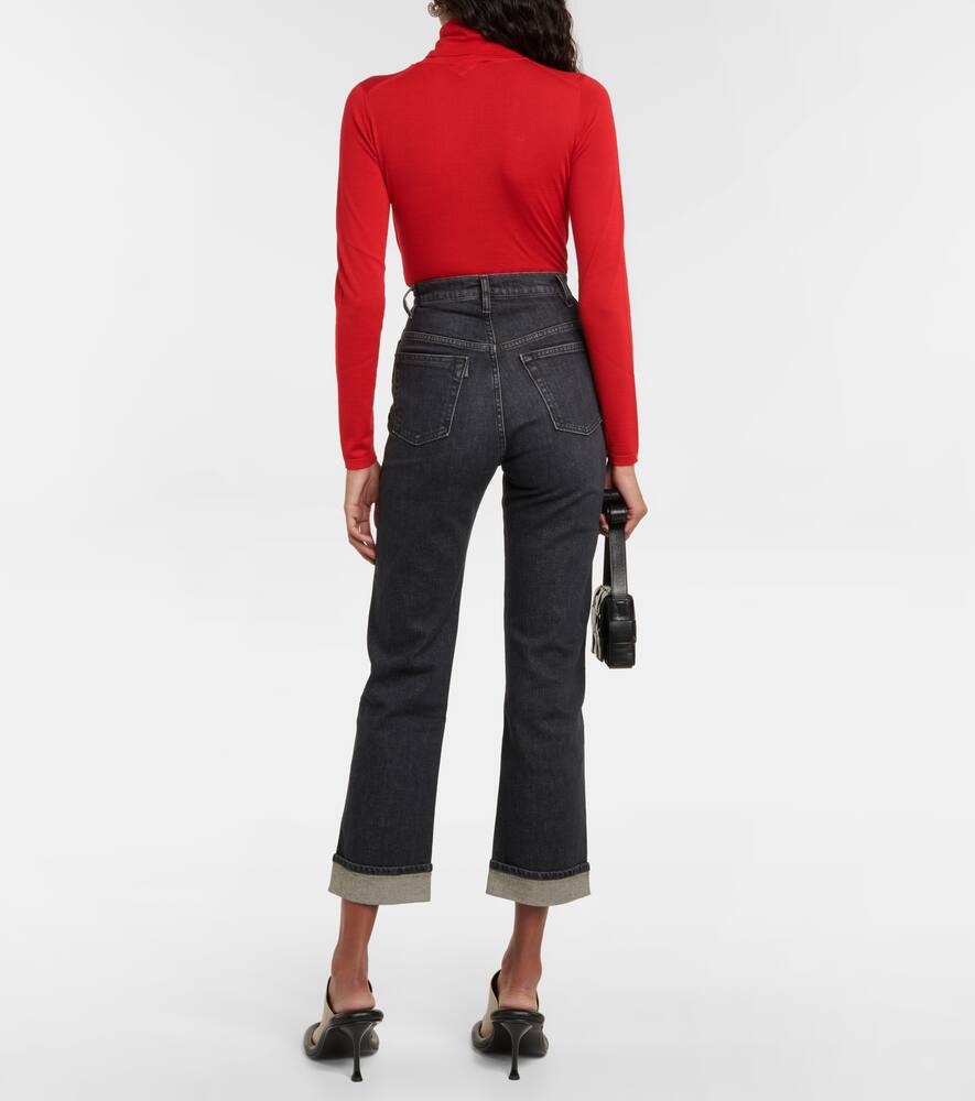 3x1 N. Y.C. Claudia Extreme high-rise straight jeans