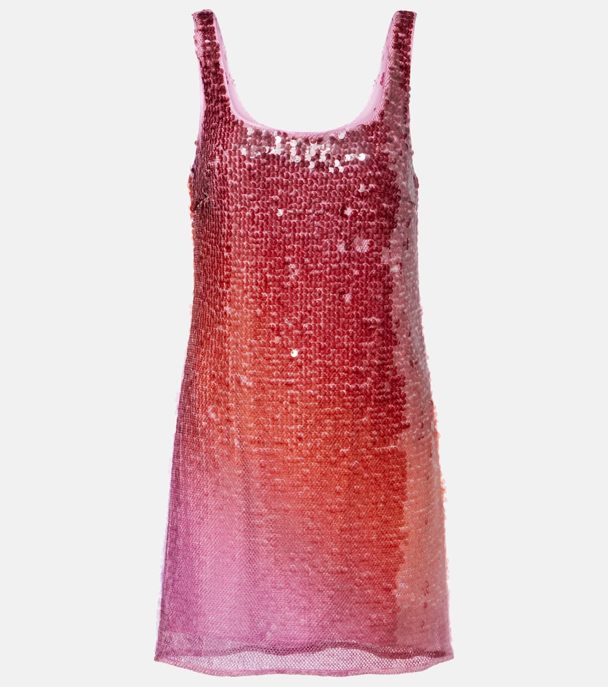 Alayna ombré sequined minidress