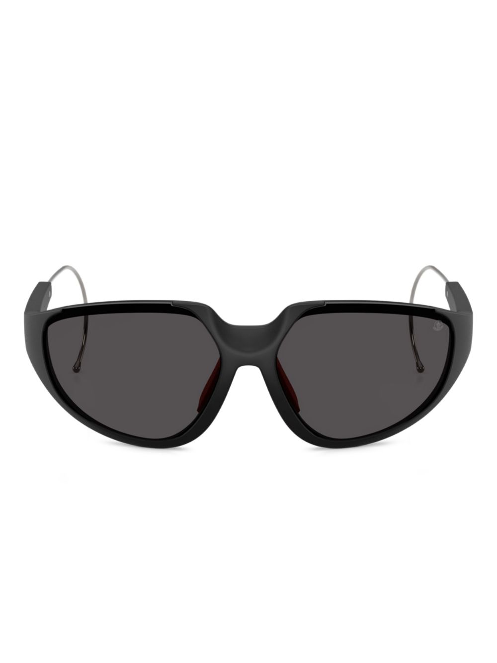 Moncler Eyewear logo-print sunglasses - Black
