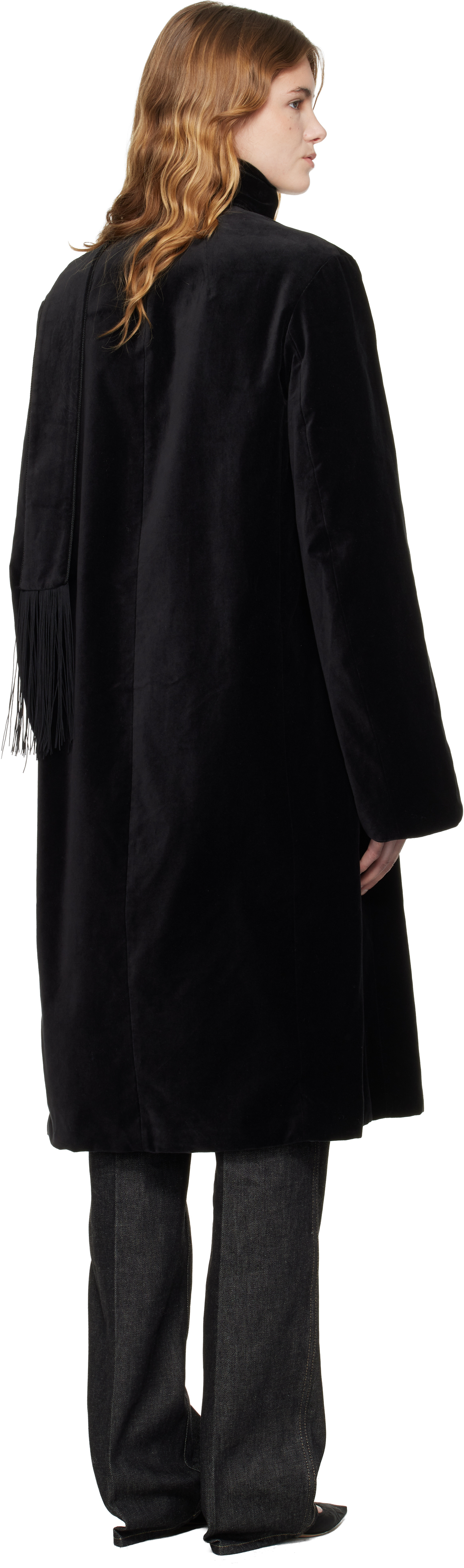 Black Smoking Coat