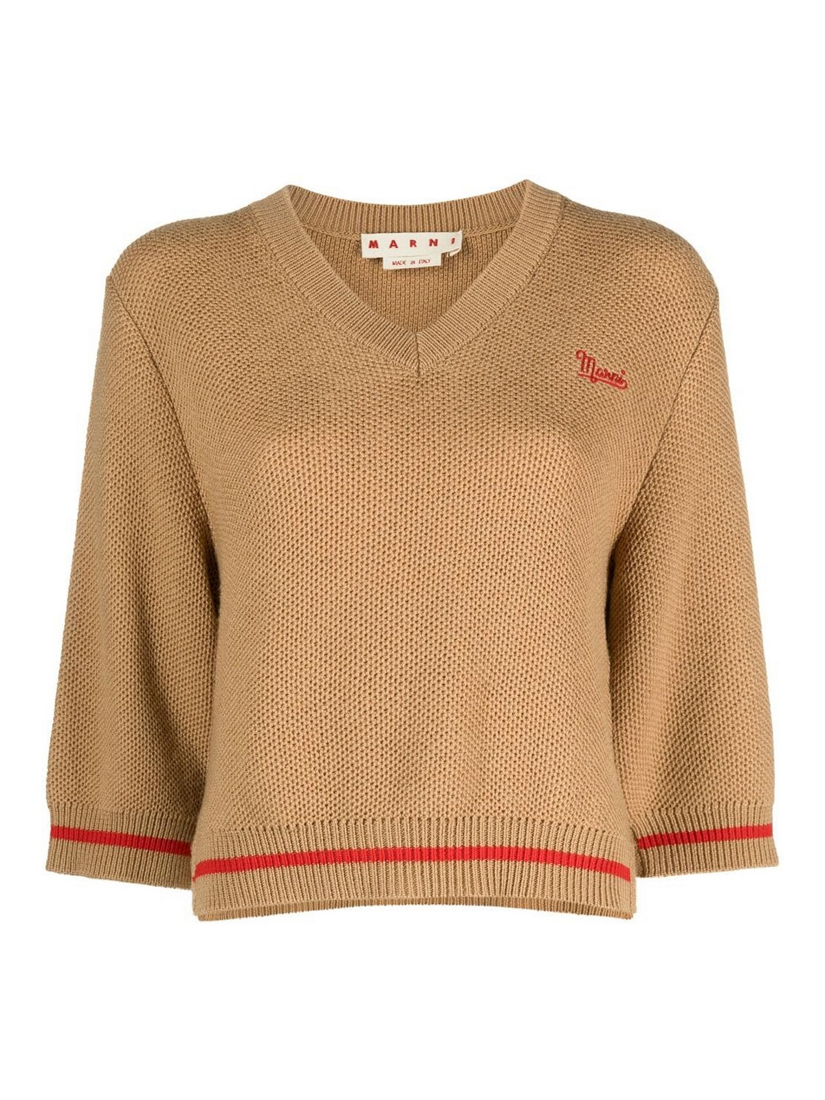 Logo-embroidered jumper