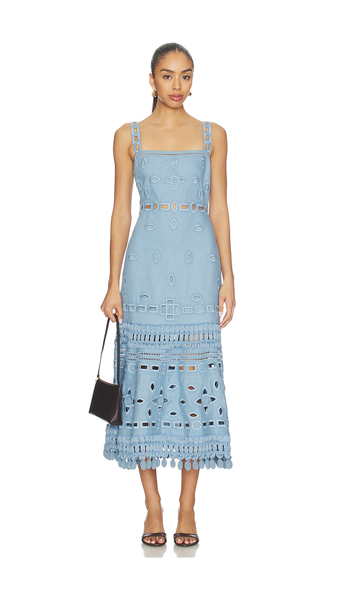 Alexis Evelyn Dress in Blue. M. Also in