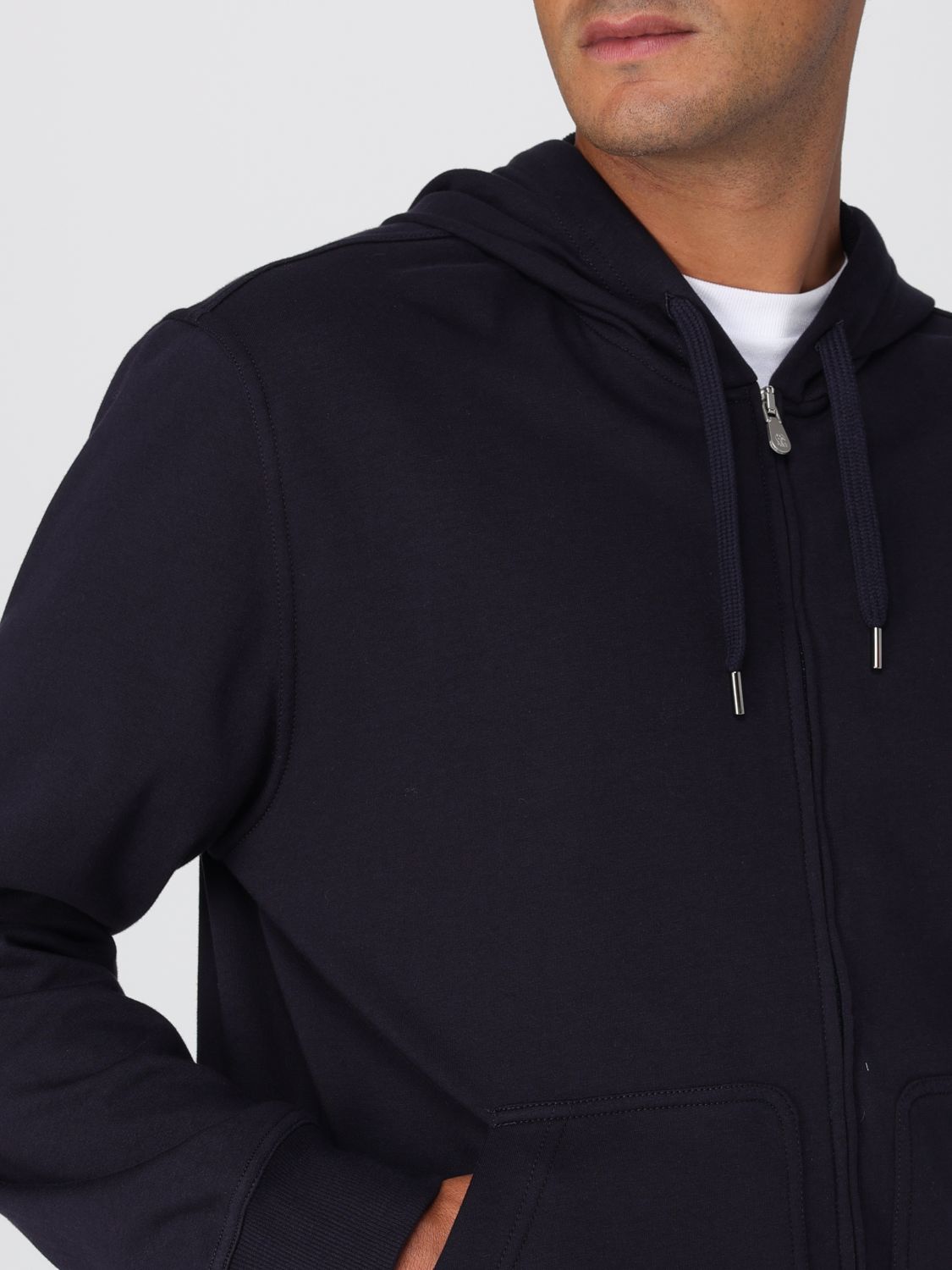 Sweatshirt Men color Blue