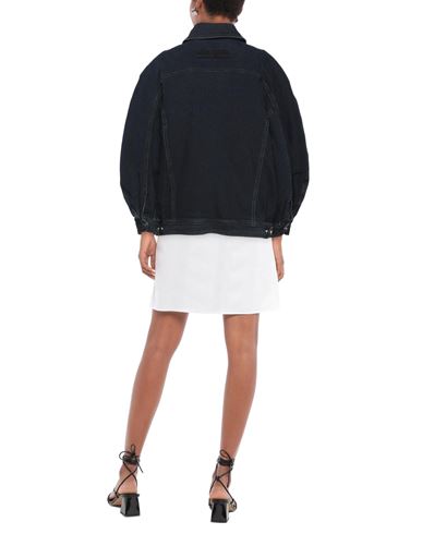 Athleisure Woman Denim outerwear Blue Size 4 Cotton, Elastane