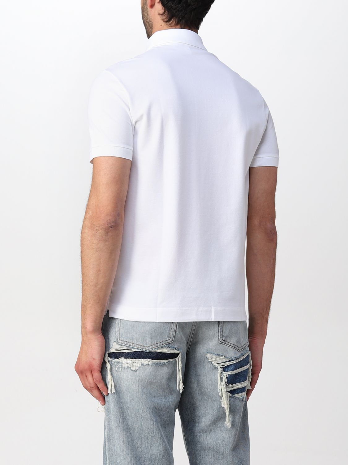 Polo Shirt Men colour White