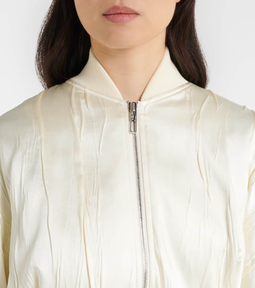 Zorro cropped bomber jacket