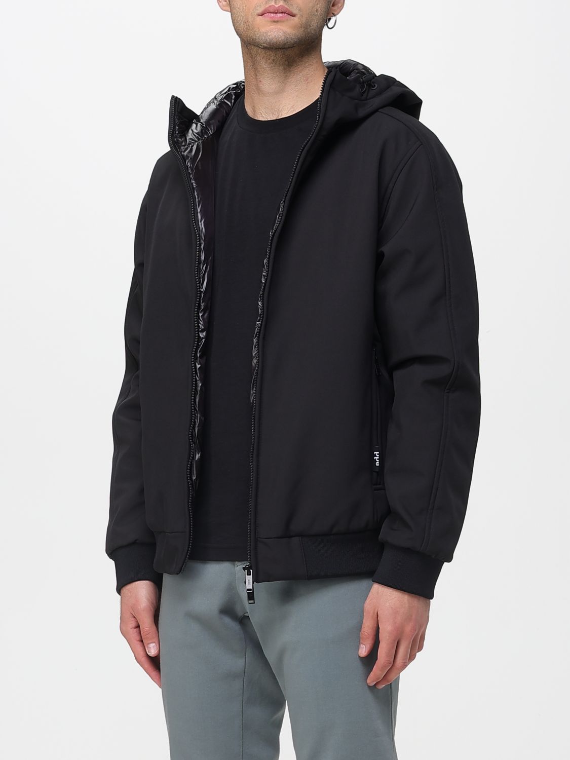 Jacket Men color Black