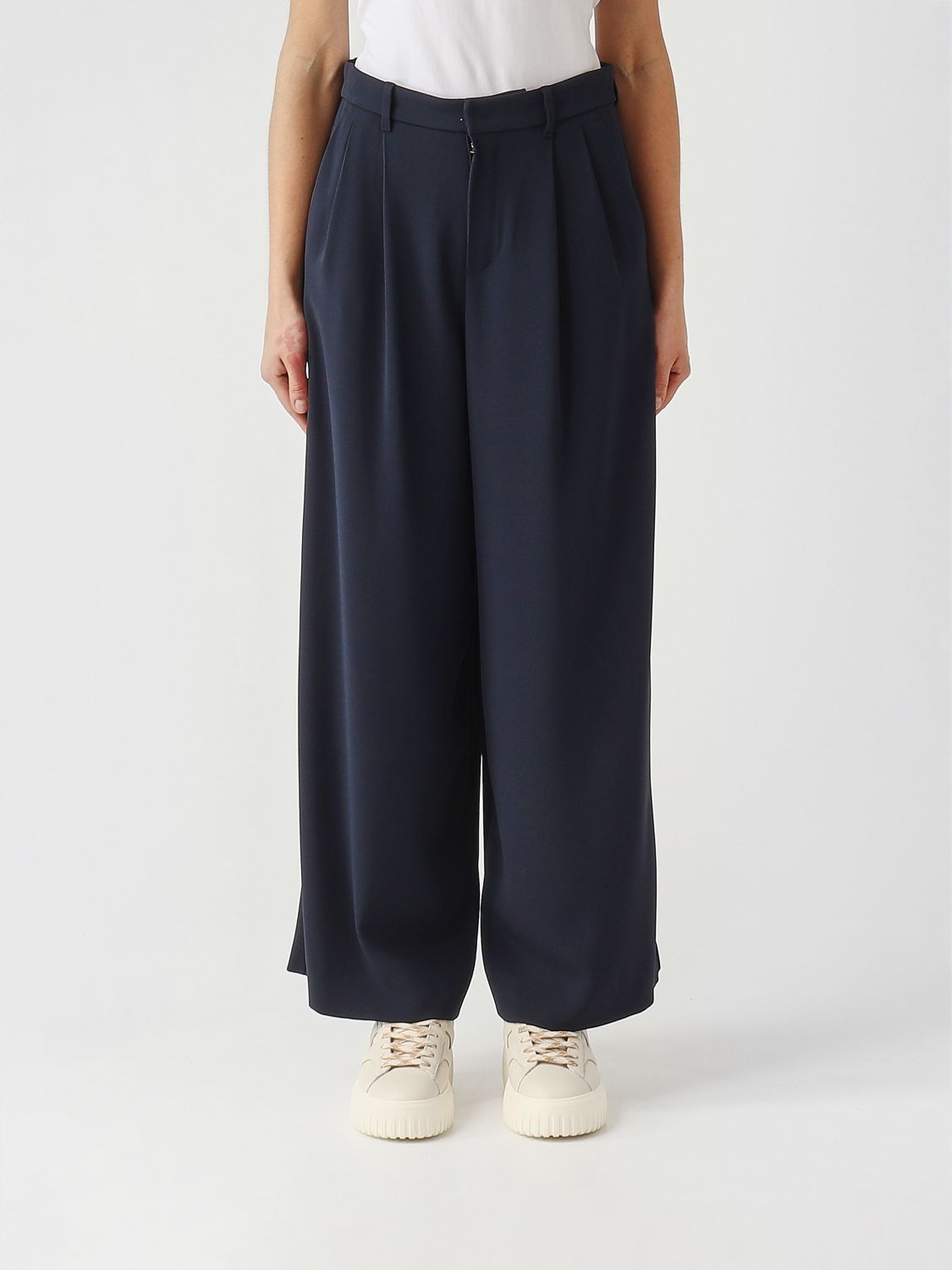 Pants Woman color Navy