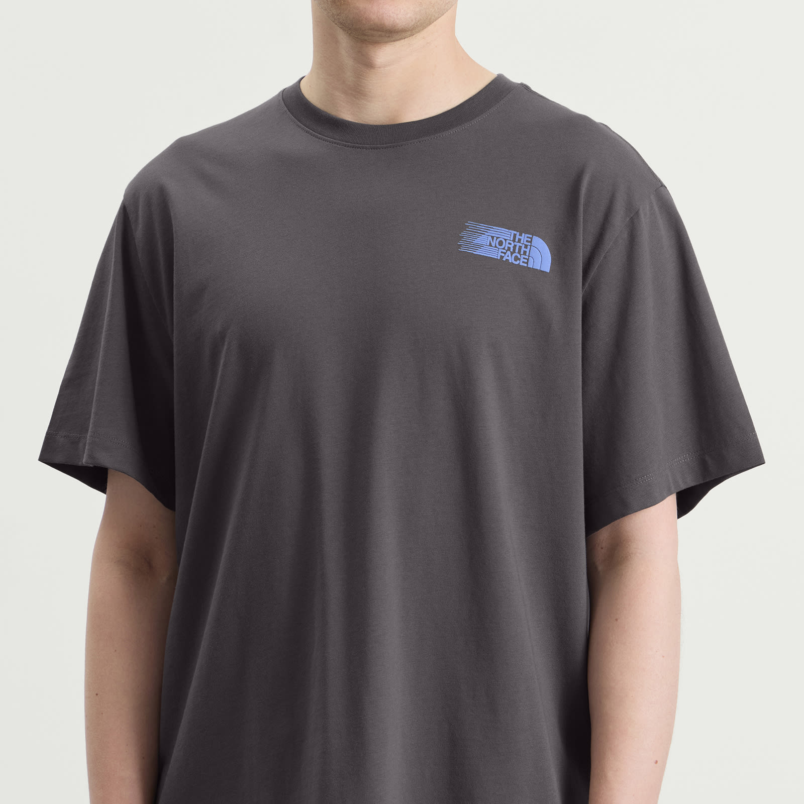 Men's Retro Trail Relaxed T-Shirt Anthracite Grey