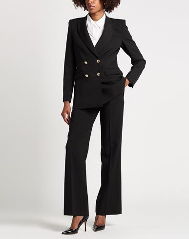 Woman Suit Black Size 2 Polyester, Elastane