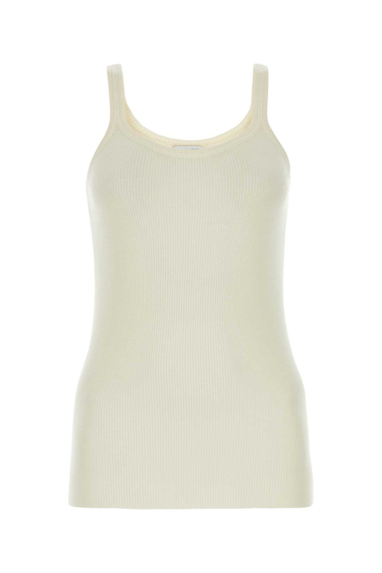 Ivory Wool Tank Top