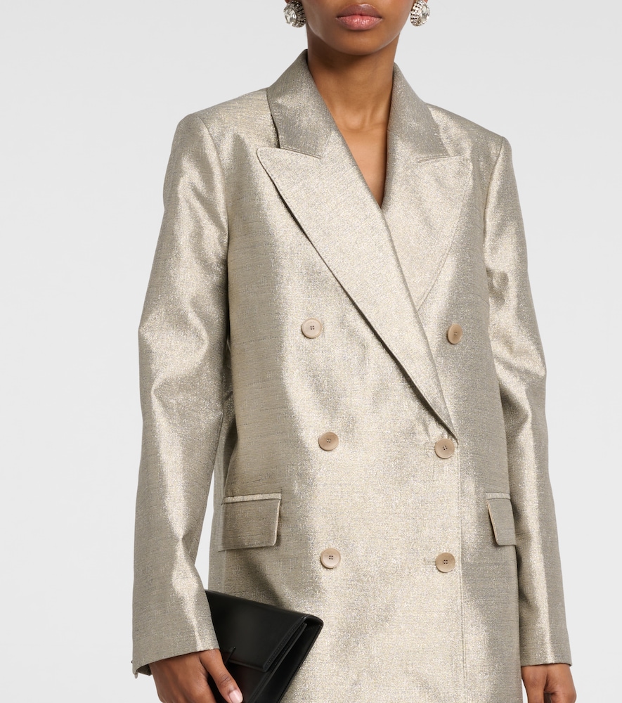Chapone metallic oversized blazer