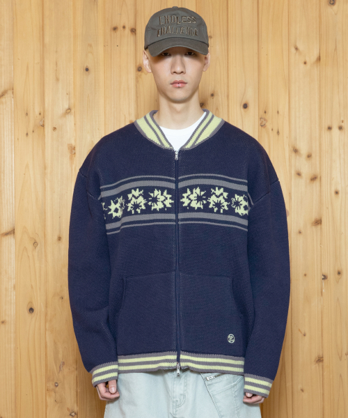 XTK161 Spore Stadium Knit Zip-Up
