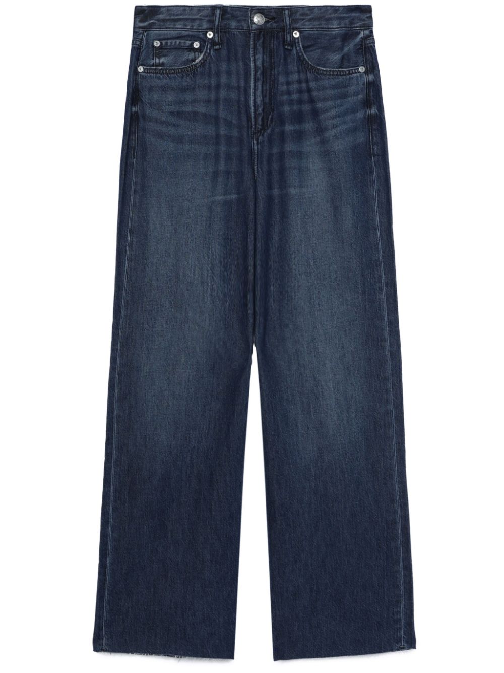Featherweight Logan wide-leg jeans - Blue