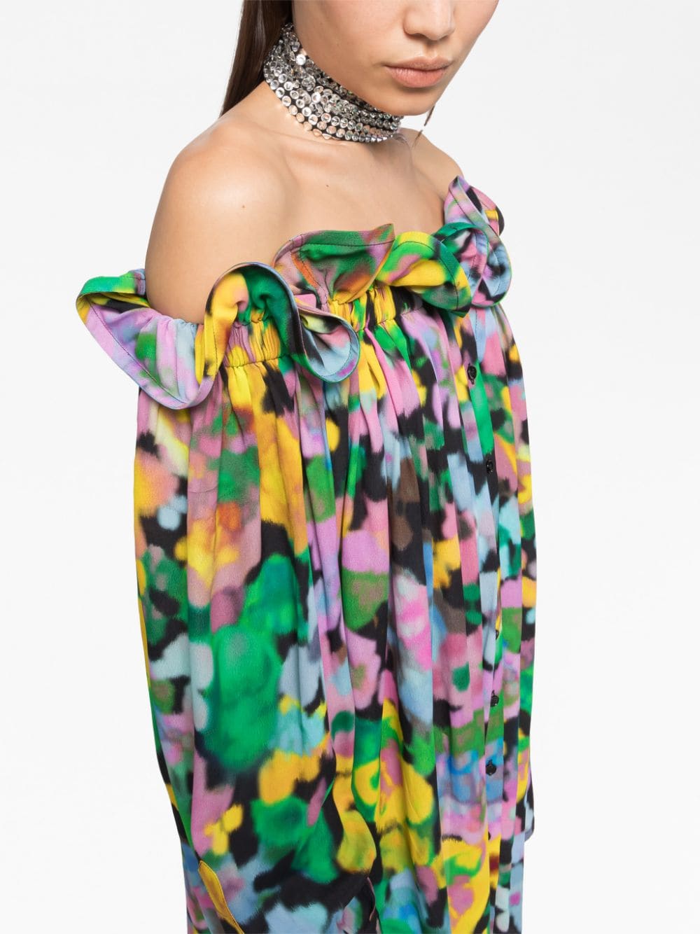 Az Factory With Lutz Huelle Off Shoulder Short Dre