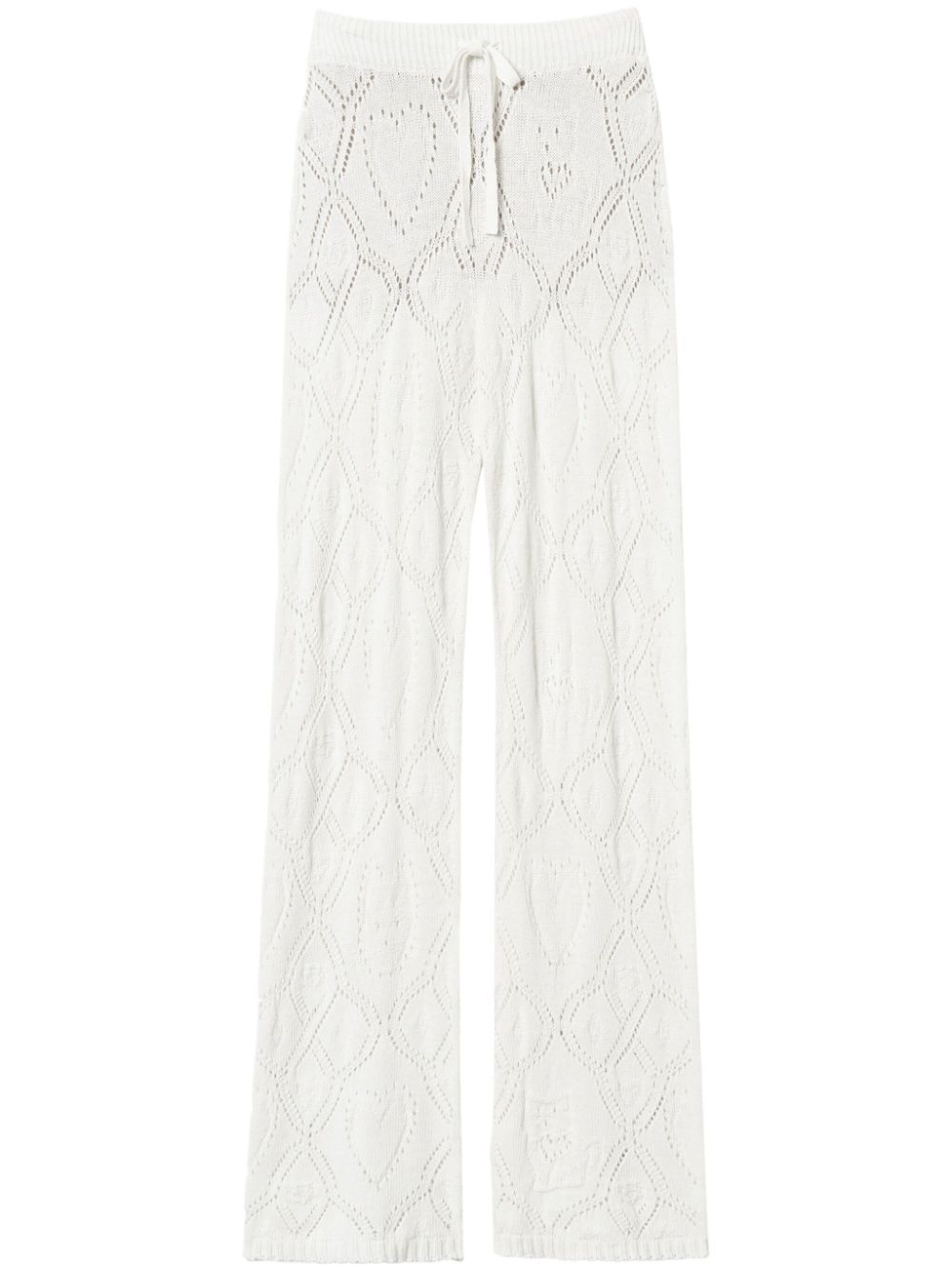 X Marco Rambaldi knit trousers - Neutrals