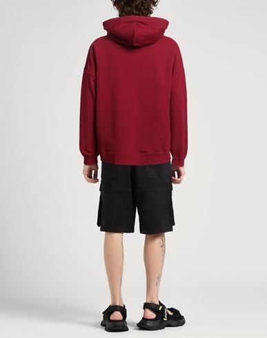 Gcds Man Sweatshirt Burgundy Size M Cotton