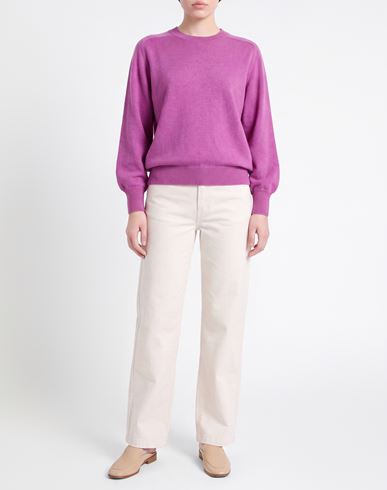Woman Sweater Mauve Size 6 Cashmere