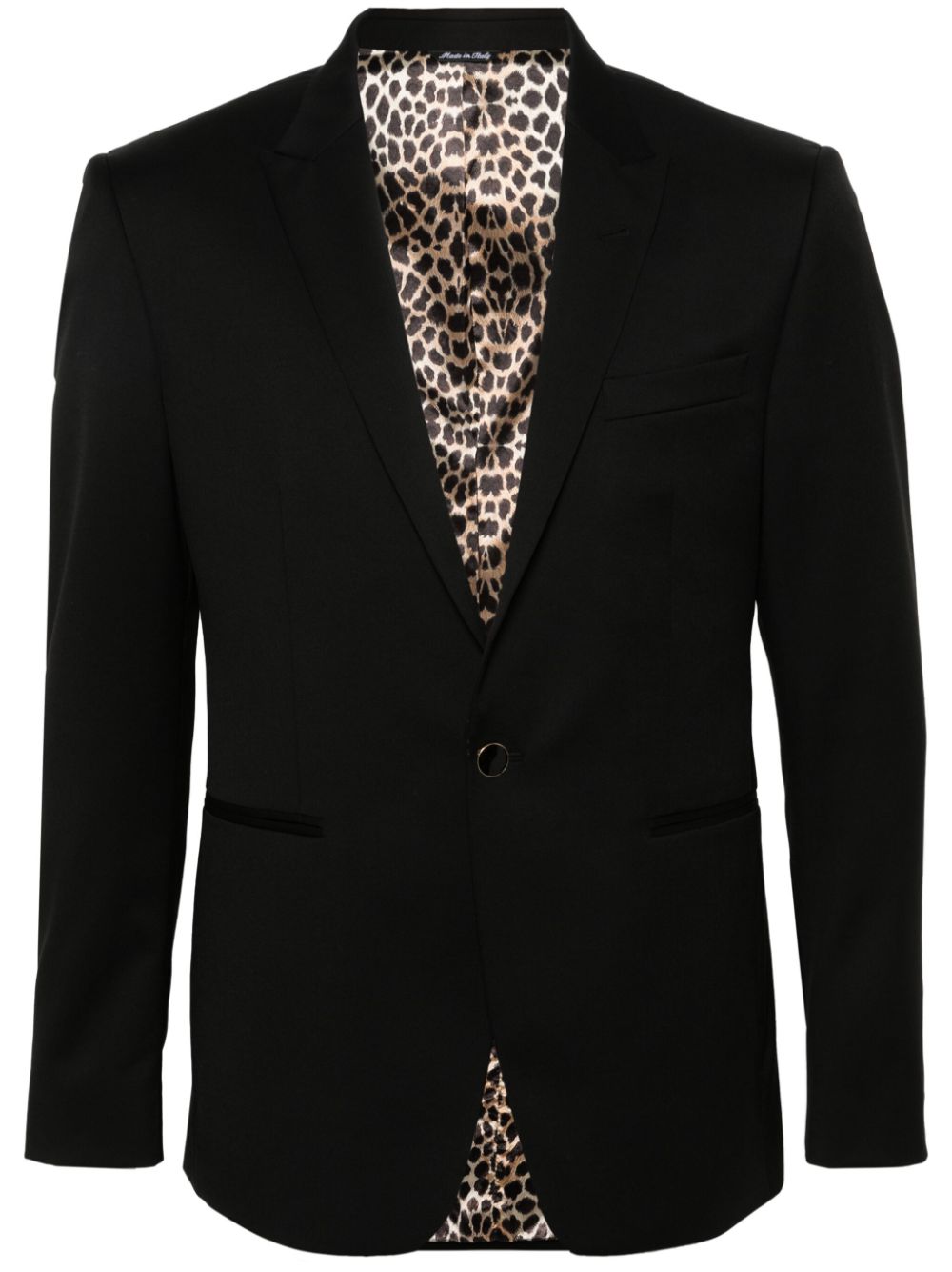 Single-breasted blazer - Black