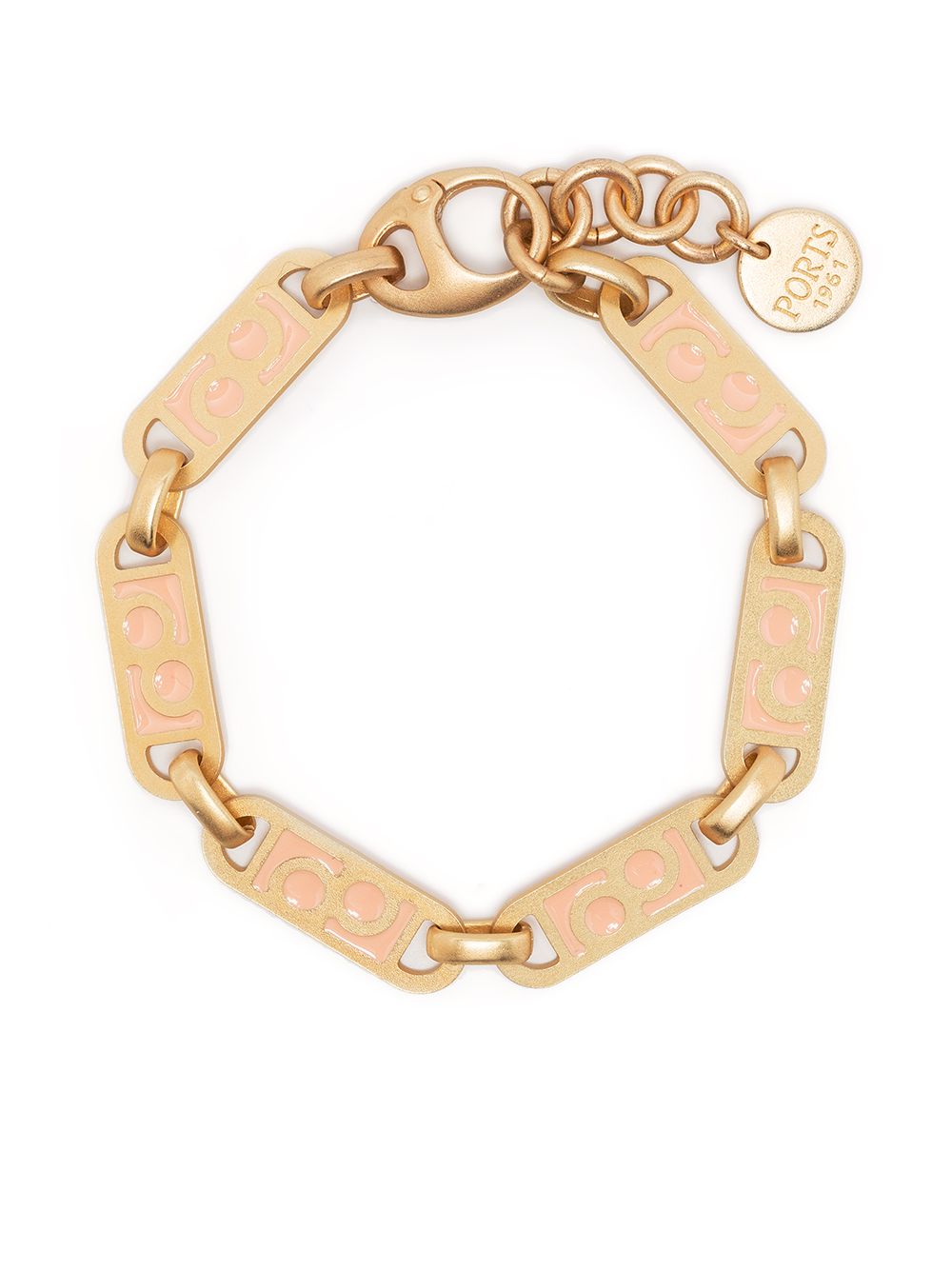 Engraved logo bracelet - Gold