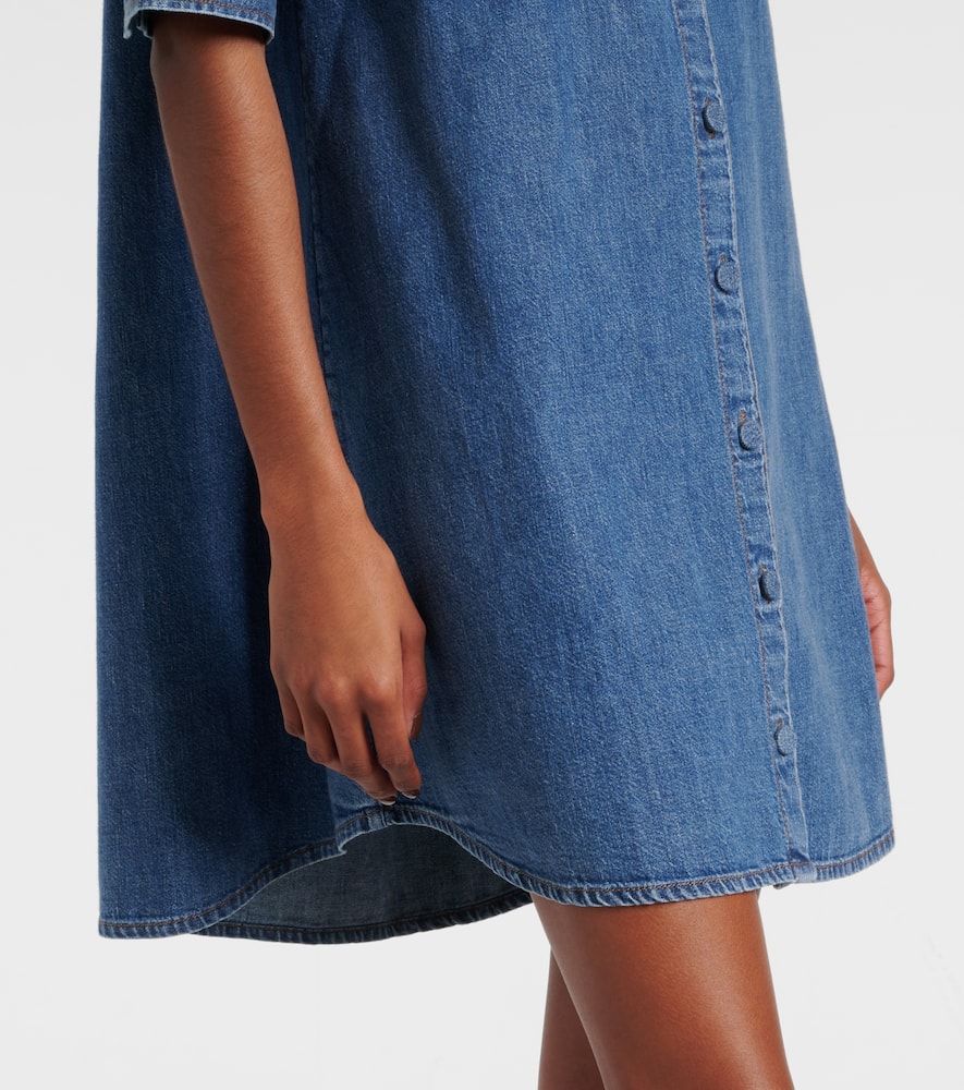 Play denim minidress