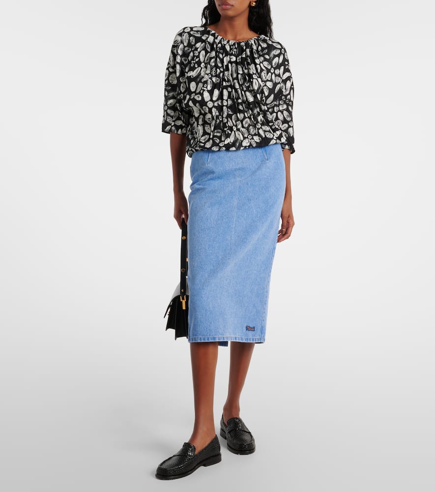 Printed blouse