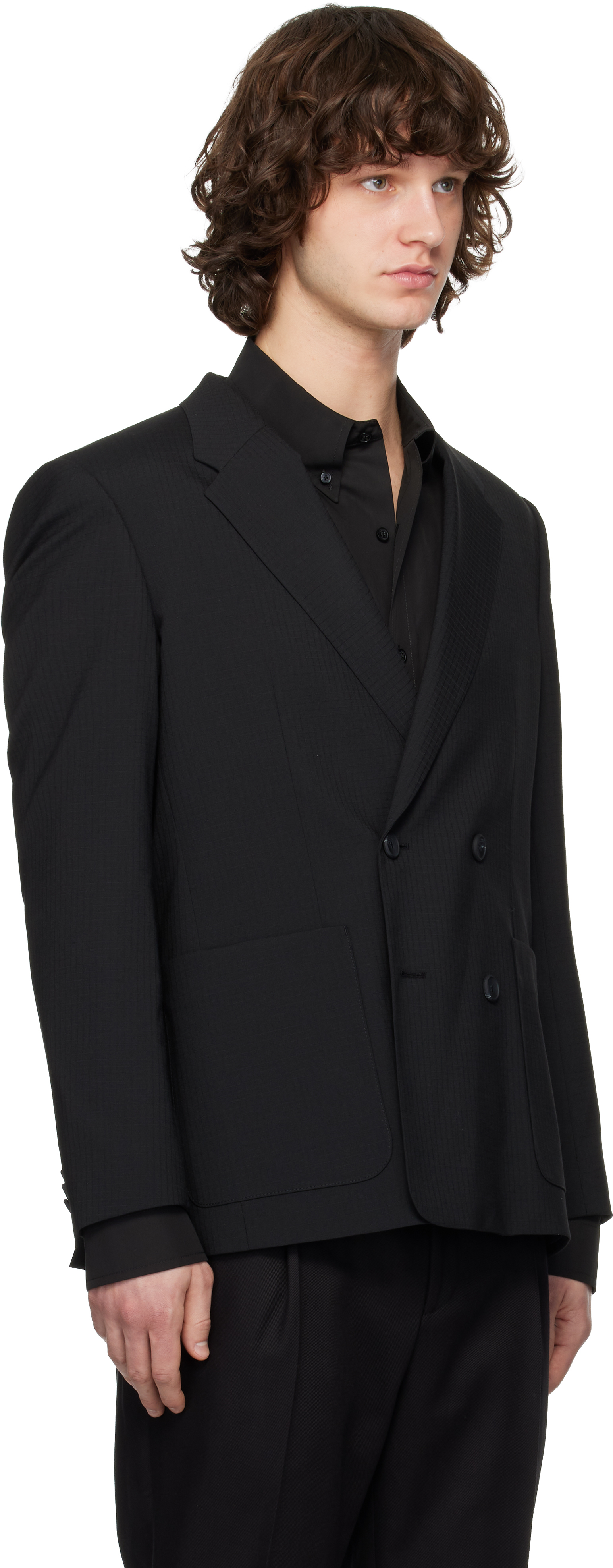 Black Slim-Fit Blazer