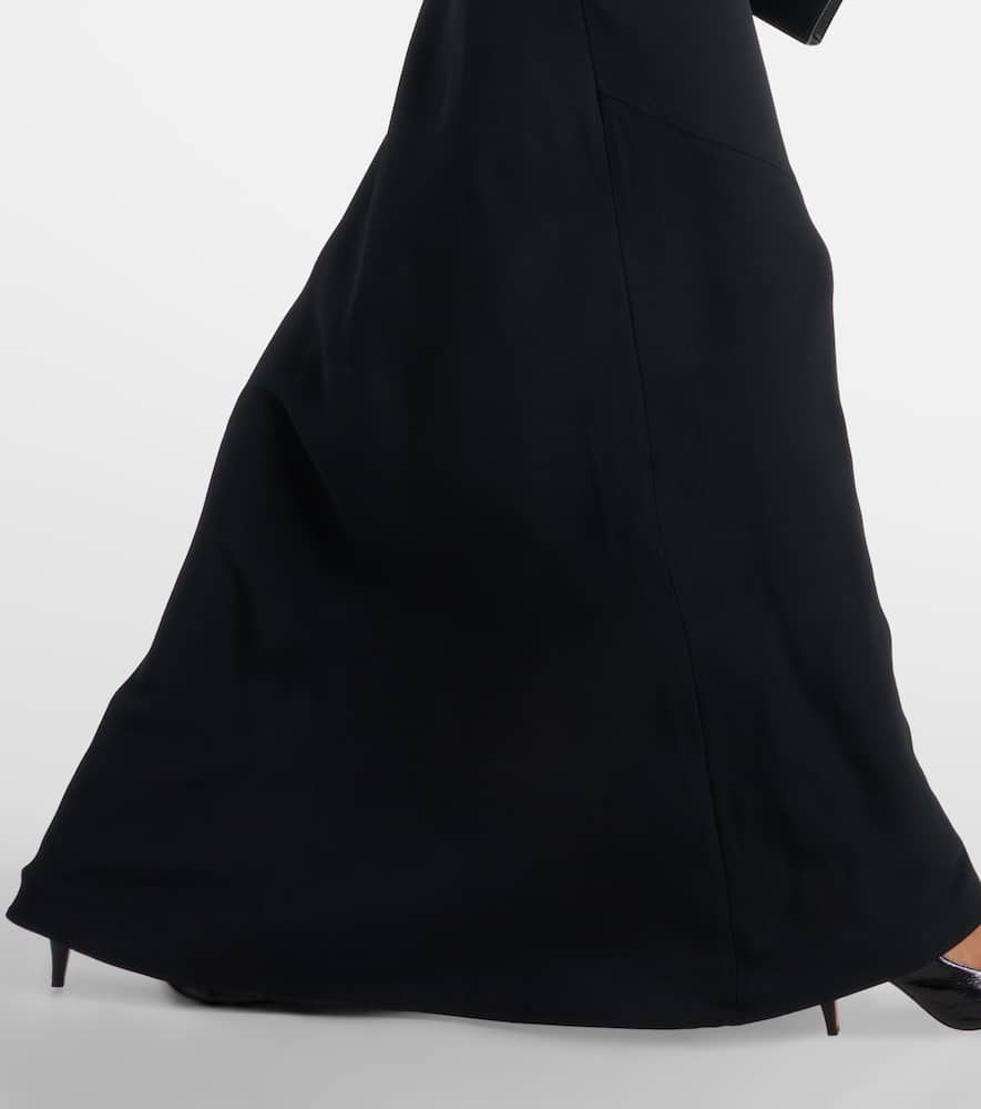 Jersey maxi dress
