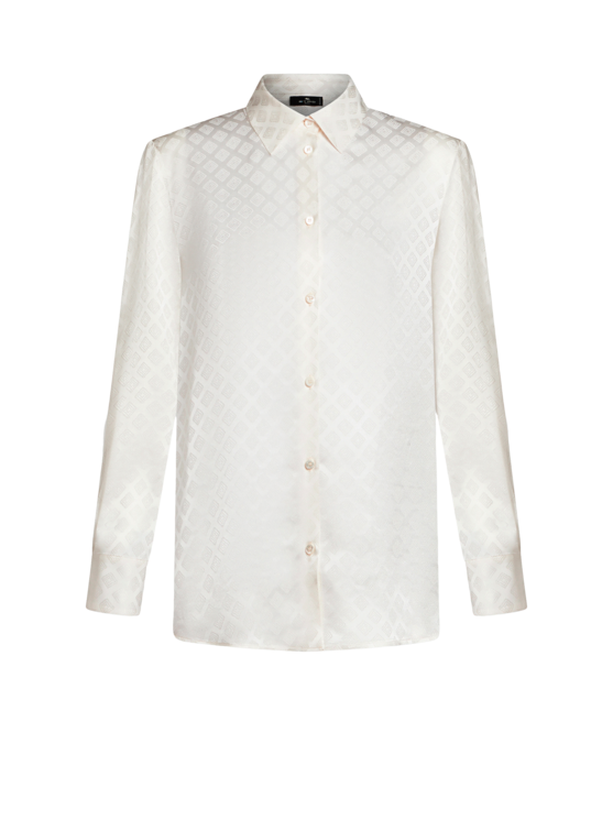Silk Jacquard Shirt