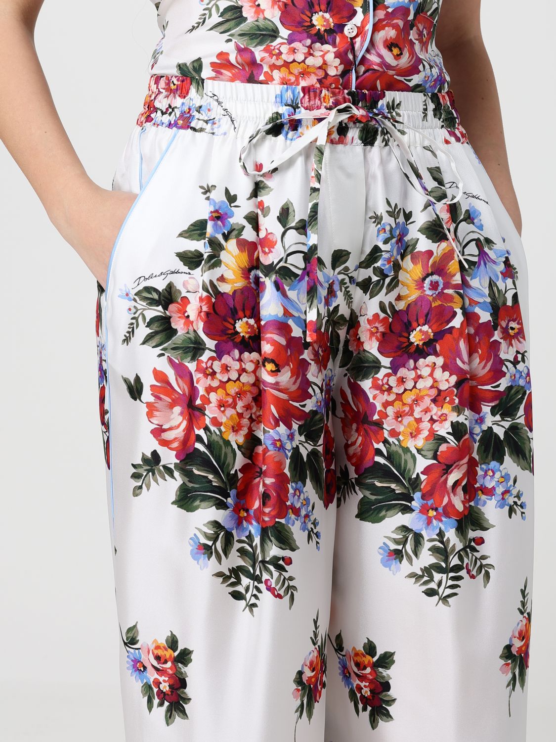 Pants Woman color White