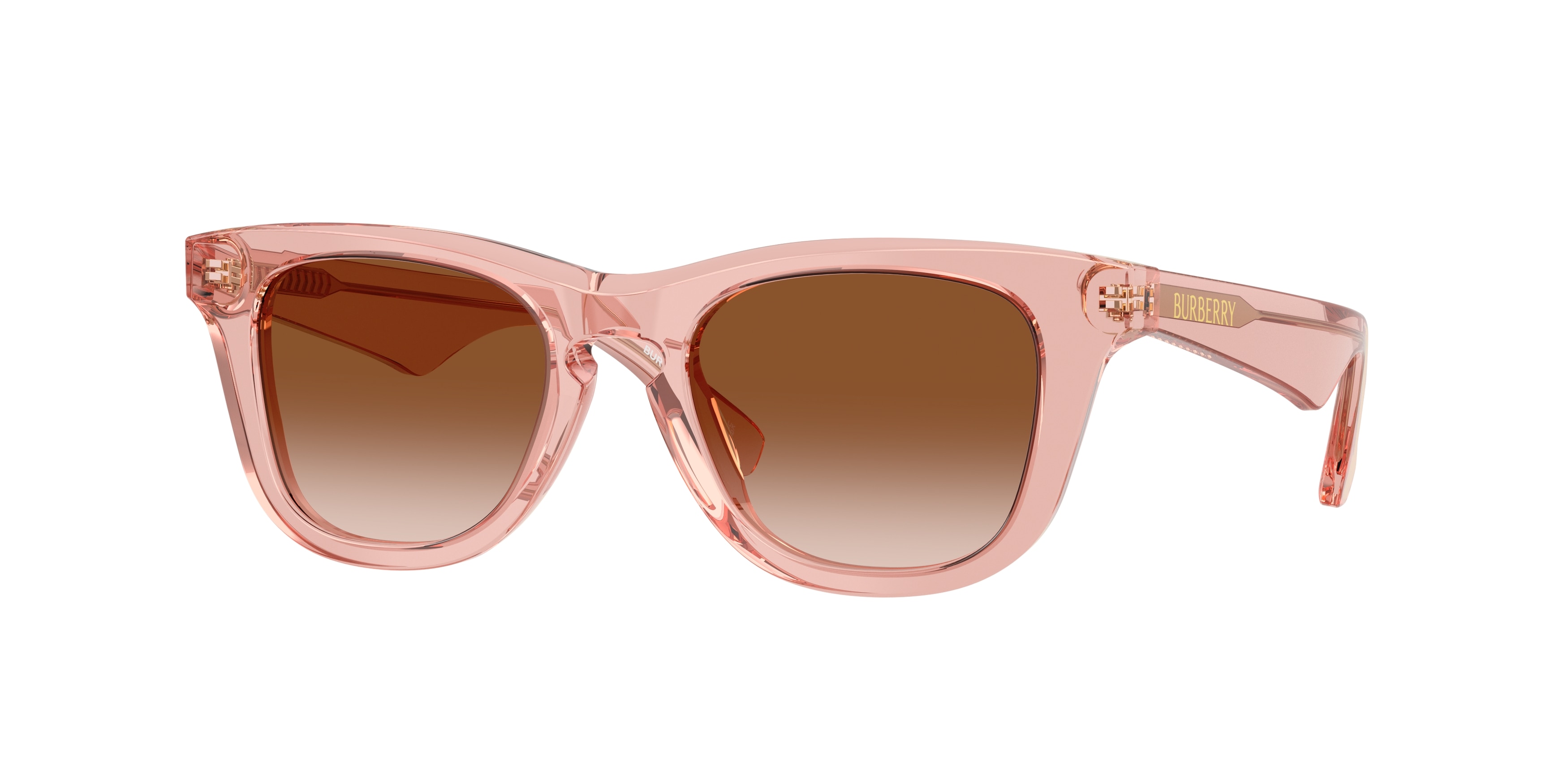 Burberry Unisex Sunglass JB4002 - Frame color: Check Sand, Lens color: Dark Brown