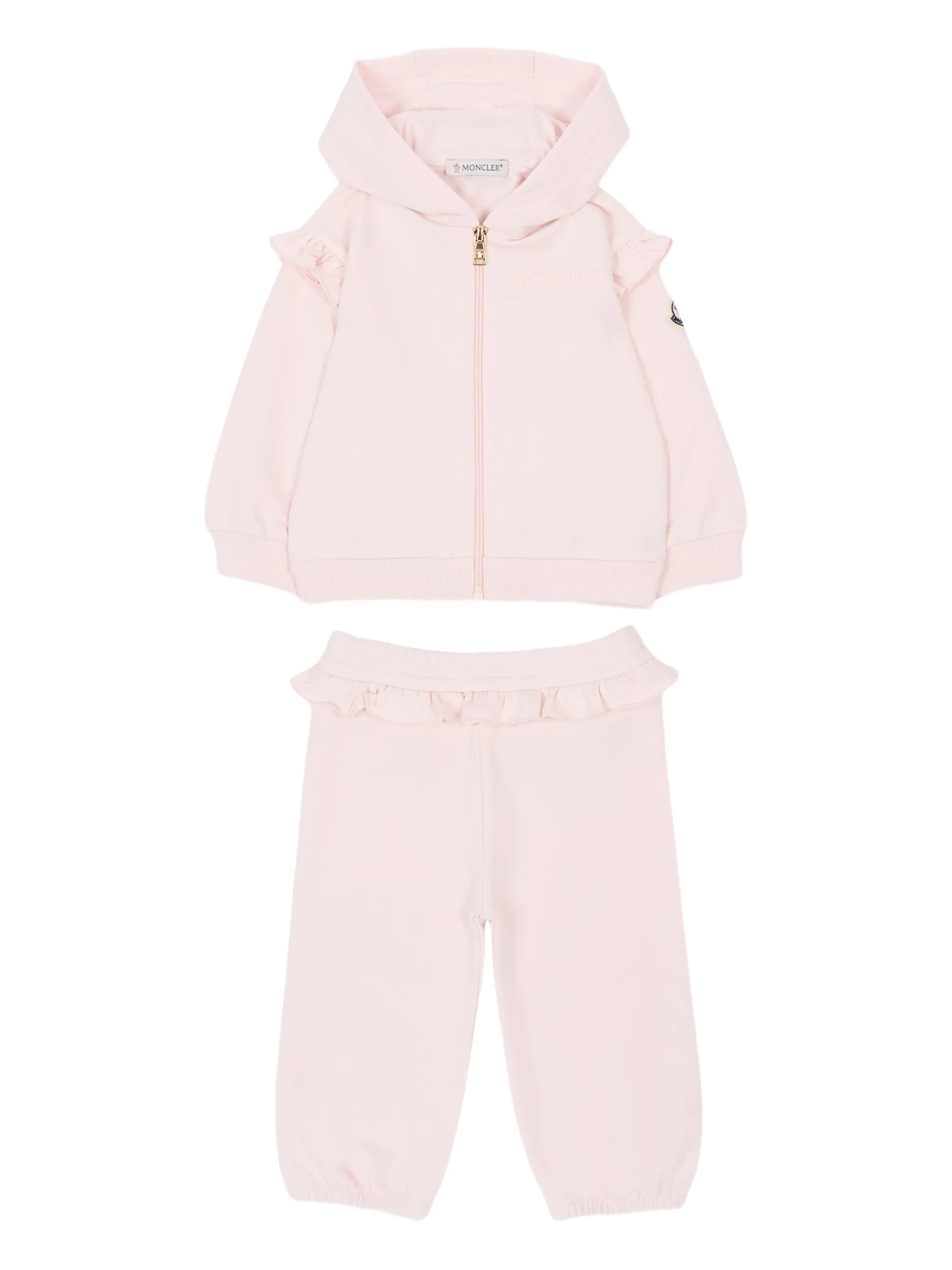 Mini Stretch Cotton Hooded T-shirt Set for Kids