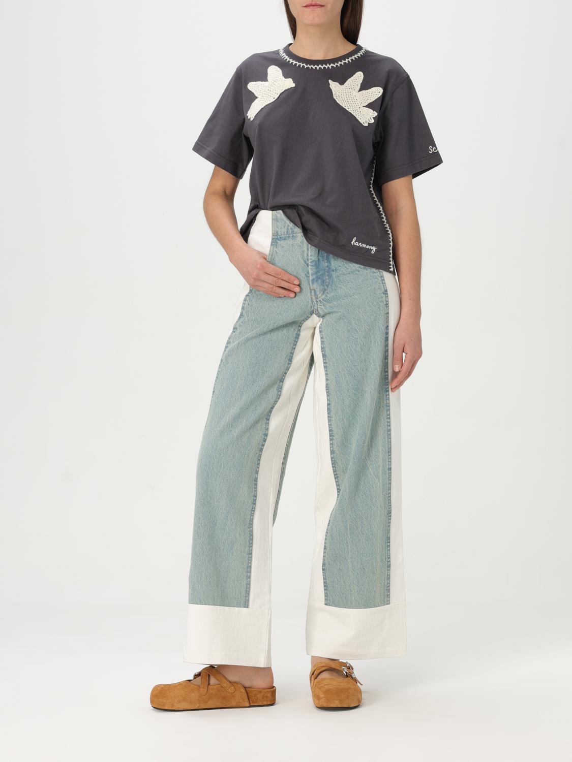 Jeans Woman color Blue