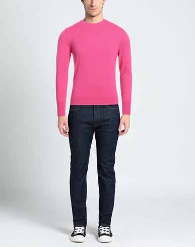 Man Sweater Fuchsia
