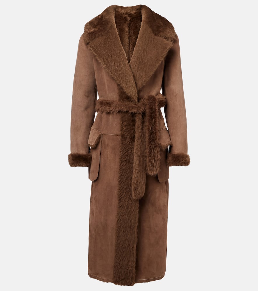 Wilmer reversible shearling coat