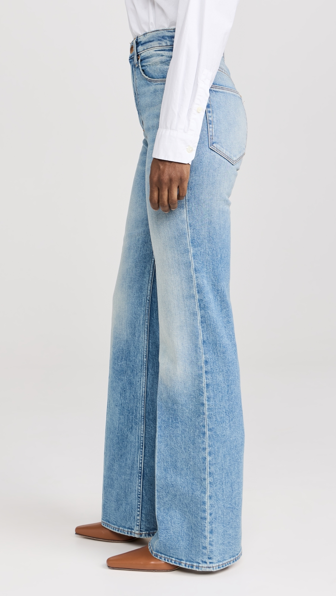 The Crease Jeans Worn Indigo