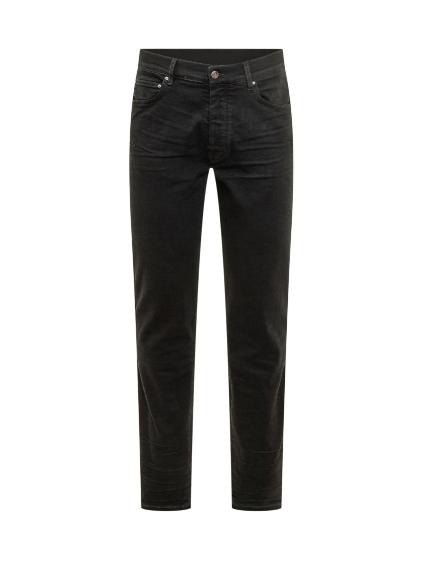 Stacked-hem Jeans