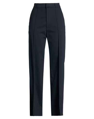 Woman Pants Navy Size 8 Cotton, Cashmere, Elastane