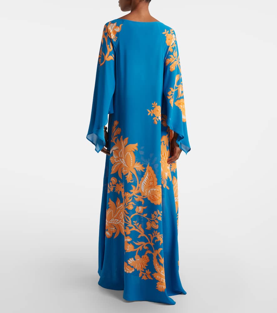 Printed maxi dress