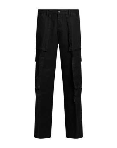 Man Pants Black Size 36 Cotton
