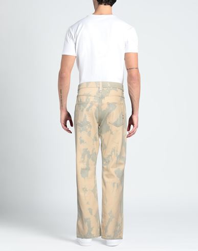 Man Jeans Beige Size 36 Cotton