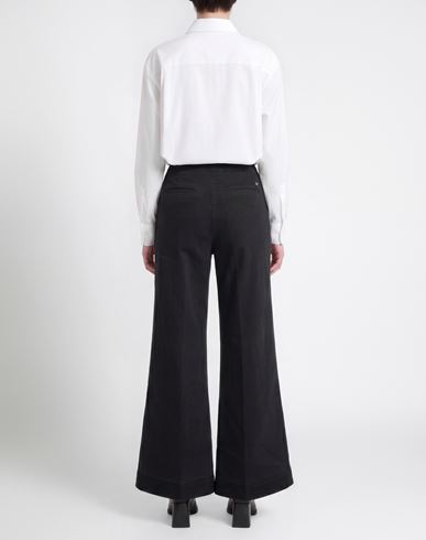 Woman Jeans Black Size 26 Cotton, PES, Elastane