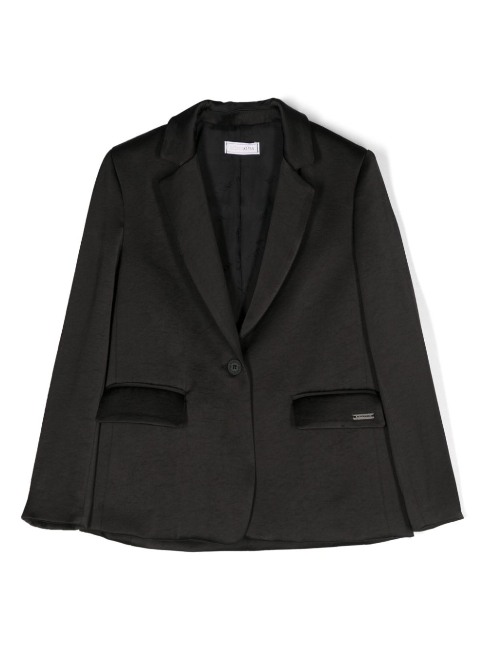 Single-breasted blazer - Black