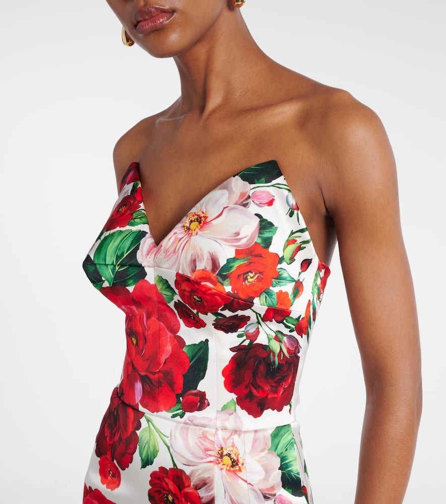 Floral midi dress