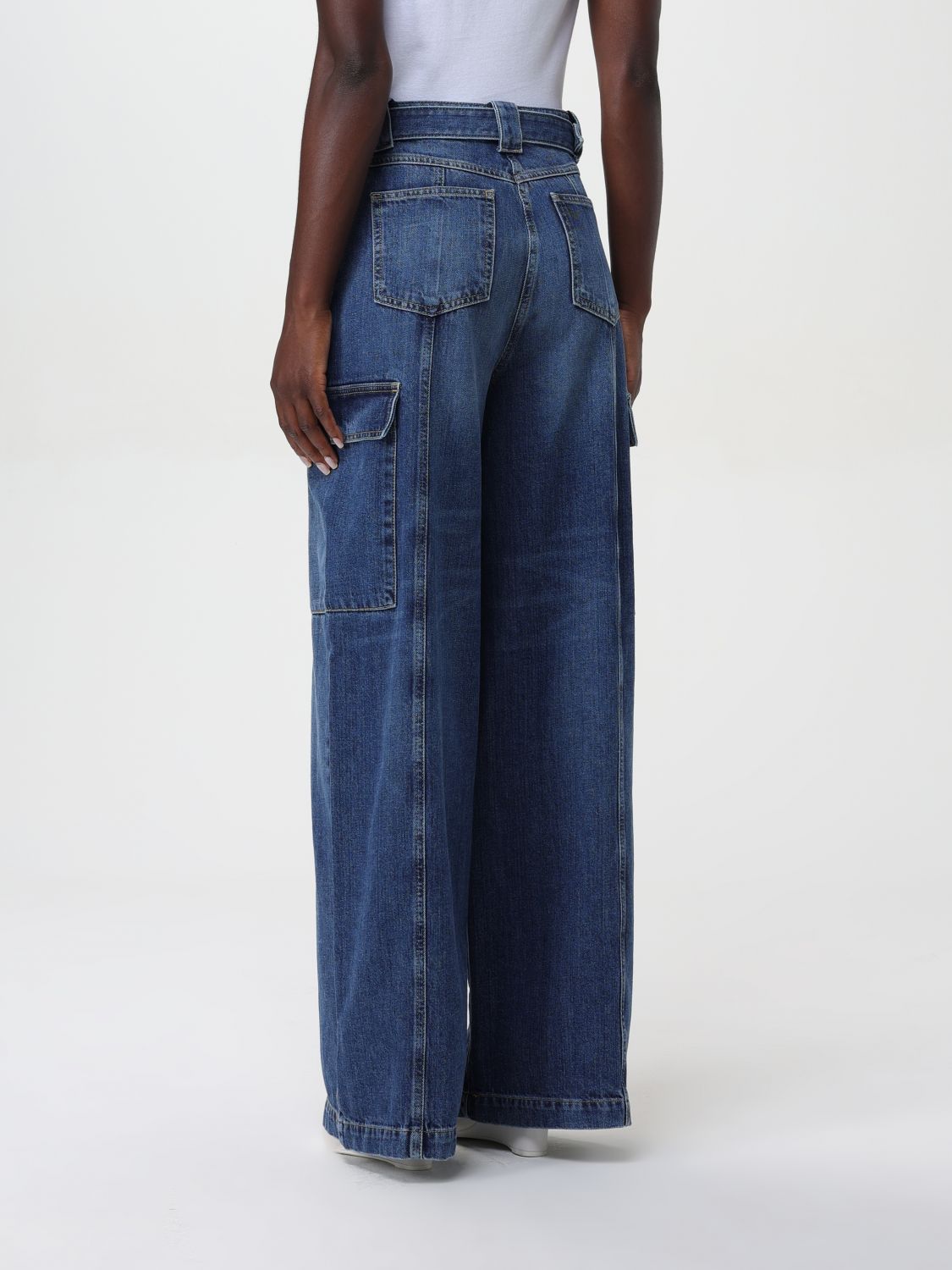 Pants Woman color Denim