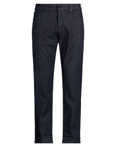 Man Jeans Blue Size 28 Cotton, Elastane