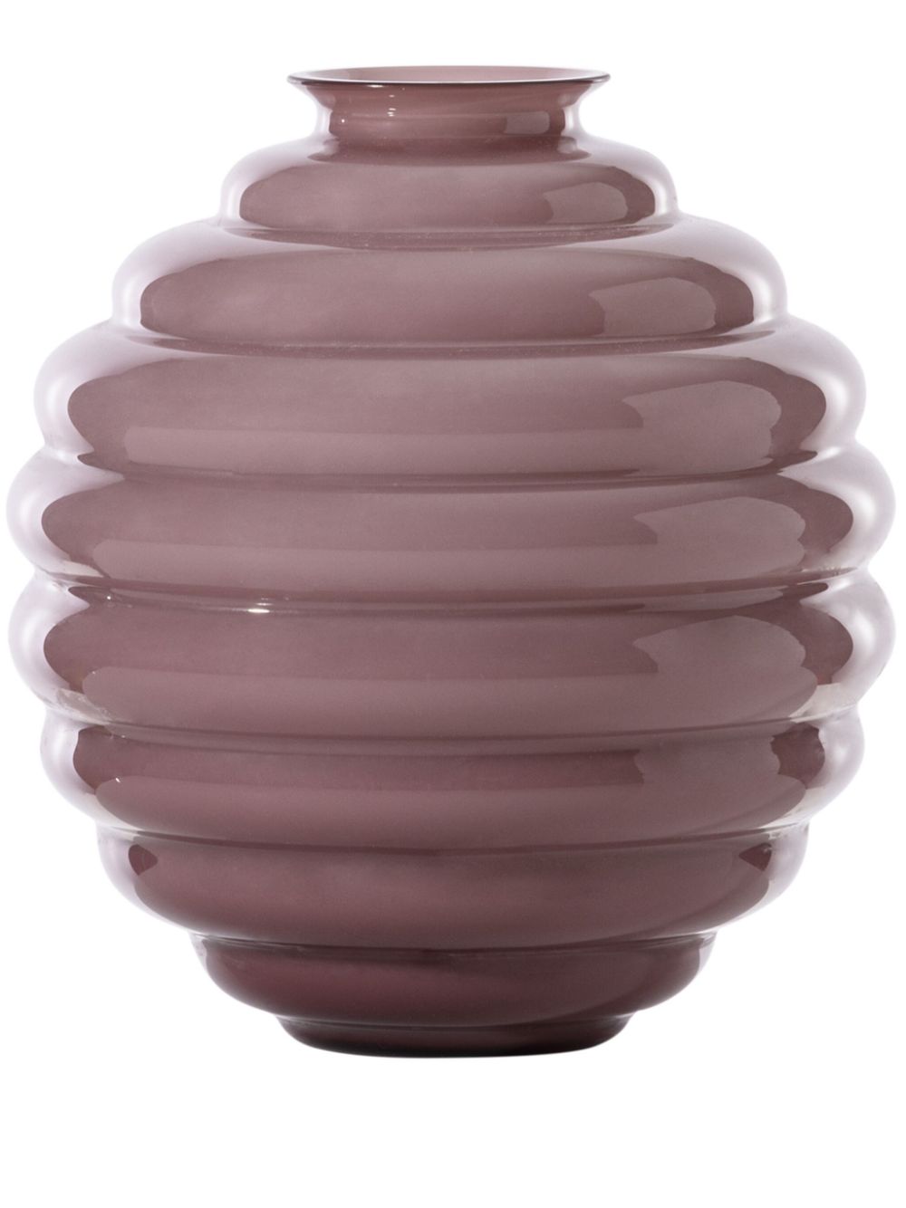 Deco vase (24cm x 23cm) - Brown